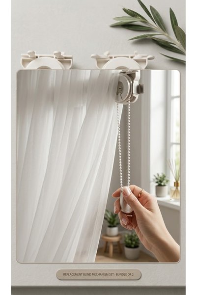 FEDA İSTANBUL Double Breasted Curtain Chain Set of 2