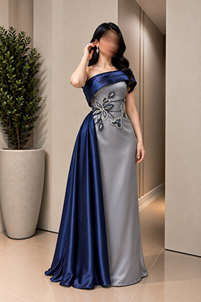 GORI FASHION فستان سهرة شك يدوي باربي تدخيلة جازار لمعة