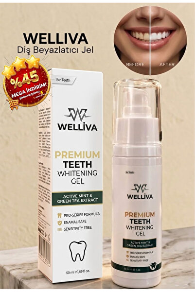 velnox Diş Beyazlatıcı Yeşil Jel 50 ml – Diş Bakım ve Beyazlatıcı Jel