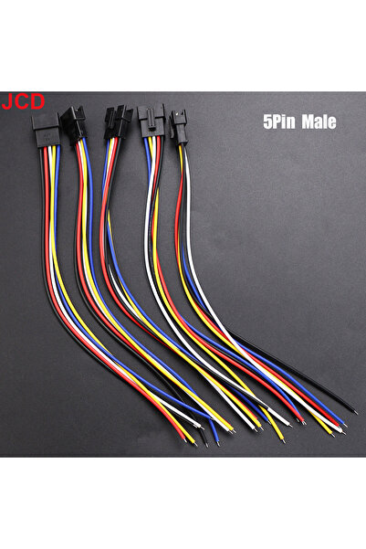 Choice5 5P Male 5pcs 2 3 4 5 6 Pin LED Strip JST SM Connector Male or Female ...