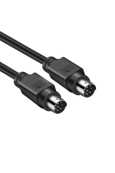 Choice 1M Male to Male MD8 8 PIN Full Copper Extension Data Cable for PLC Ser...