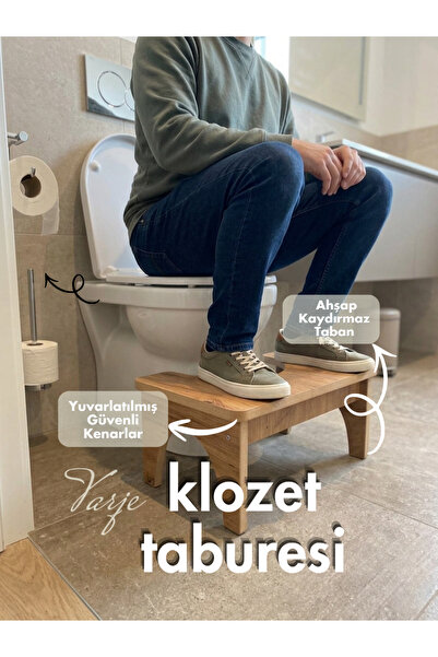 varje Klozet Çömelme Ayak Taburesi, Basamak Taburesi, Wc Tuvalet Taburesi, Kl...