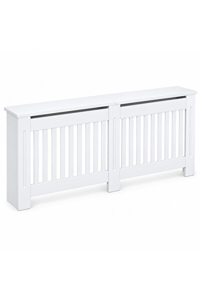 MAPROFI Masca pentru calorifer MAPROFI, PREMIUM XXL 182x82x21.5 cm, MDF vopsit de 21 mm, Potrivit pentru casă și birou, Calitate superioară, Alb lucios