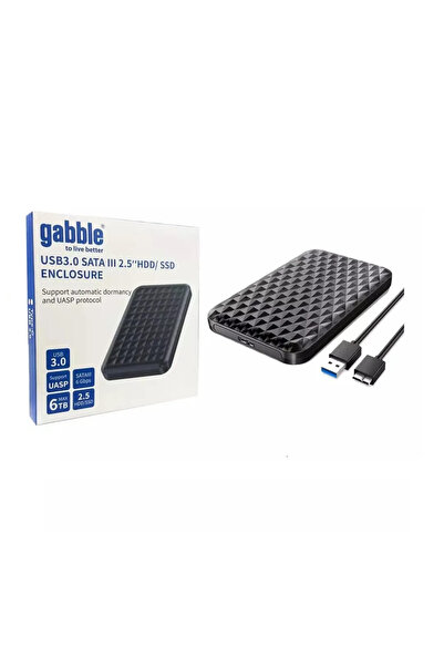 GABBLE Gab-Hk241 2.5" USB 3.0 Hard Drive Enclosure