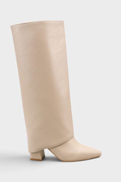 MODAADAM Women's Wanda Slip-On Boots - Skin Leather