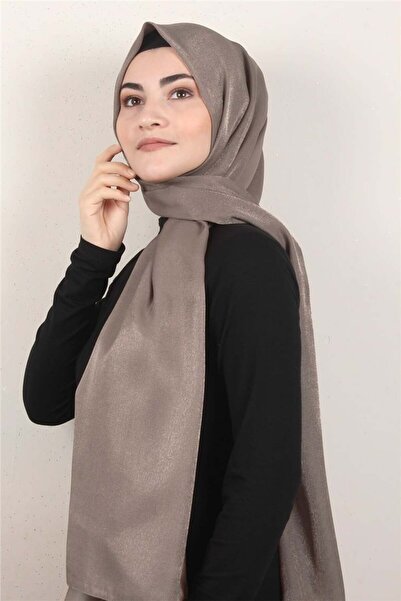 PİRAMİT Elizya Glitter Shawl 4000-55 Milk Coffee