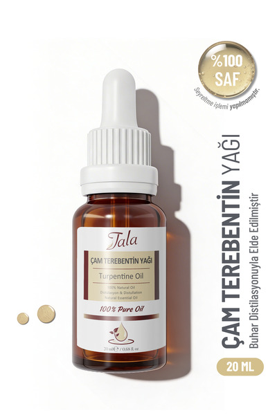 Tala Çam Terebentin Yağı %100 Saf ve Doğal 20 Ml