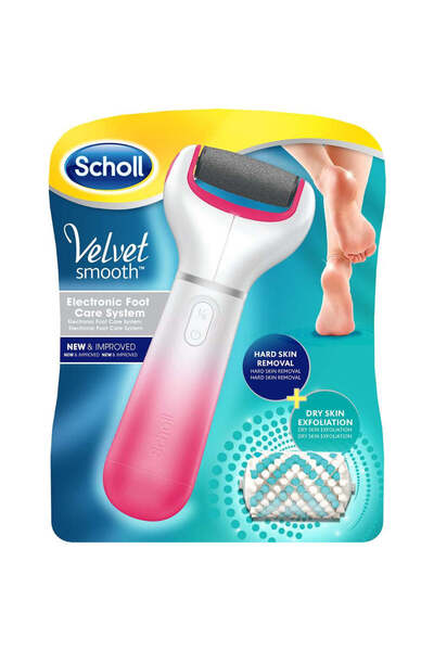 SCHÖLL Scholl Velvet Smooth electric heel file with extra hard rotating head,...