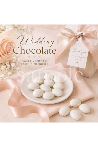belchocolate Beyaz Badem Draje - 2 Kg.