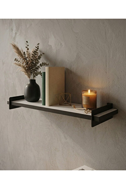 Serçedesign Tekli Dekoratif Duvar Rafı – Modern Tasarım, Kolay Montaj, 70x20 ...