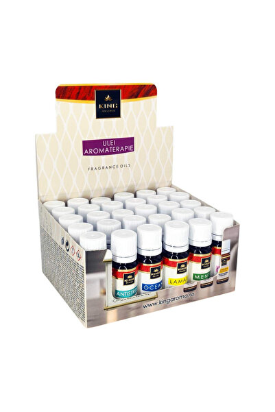 KingAroma Pachet 30 buc ulei parfumat aromaterapie FRESH, Kingaroma