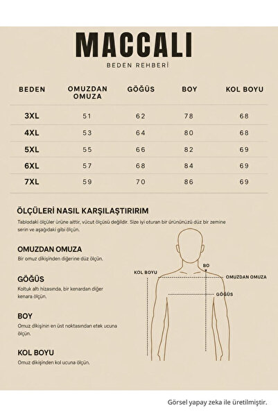Maccali Erkek Büyük Beden Basic Kahve Fermuarlı Sweatshirt