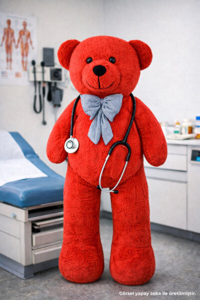 Pababo 140 cm Large Plush Teddy Bear with Bow Tie, Cuddly Gift Teddy Bear wit...