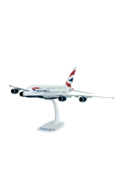 PPC Holland Model de avion British Airways Airbus A380-800, din plastic, 36,5...