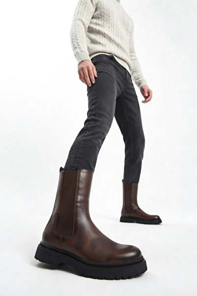Zerenyus Alaska Premium Men's Boots Brown