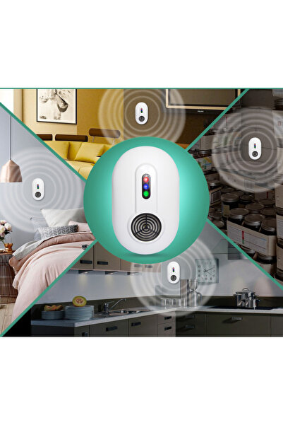 PELLER Smart Wave Repeller Eloktronik Ultrasonik Fare Haşere Akrep Sessiz Far...