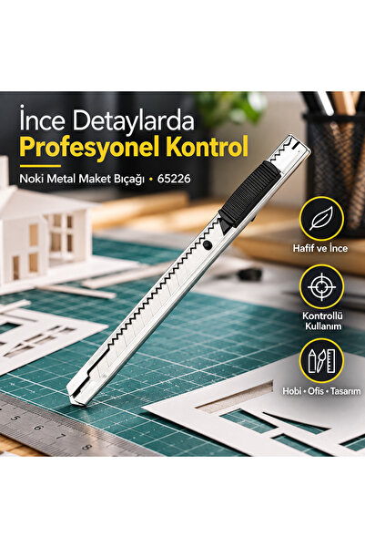 Noki HASSAS KESİM PROFESYONEL MAKET BIÇAĞI 1 ADET