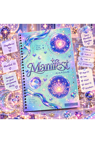 MANİFEST AJANDAM -YILLIK-SÜRESİZ