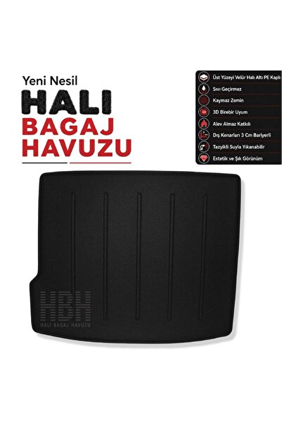 öz-iş Mini Cooper Countryman E Halı Bagaj Havuzu (2023 ve Sonrası)