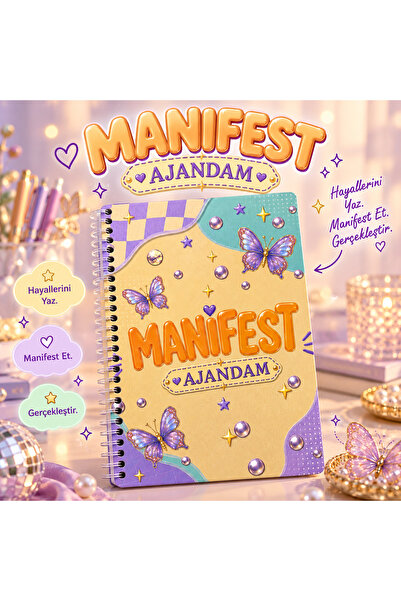 MANİFEST AJANDAM -YILLIK-SÜRESİZ