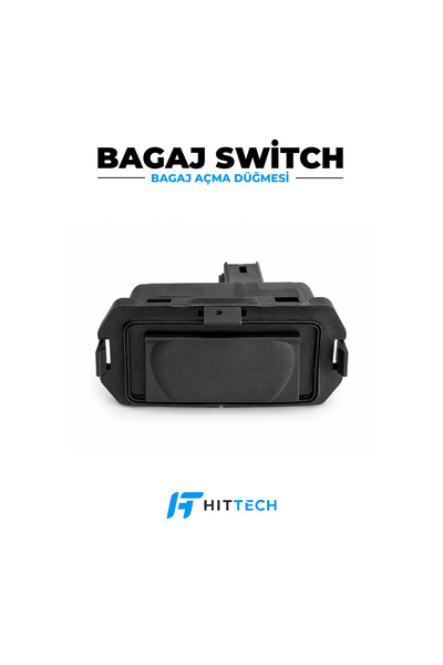 Hittech Renault Megane 2 ve Laguna 2 Uyumlu Bagaj Açma Düğmesi Butonu Switch ...