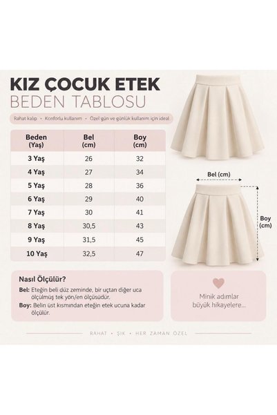 Generic Brand Scuba 23 April-29 October Girls' Flared Skirt Red