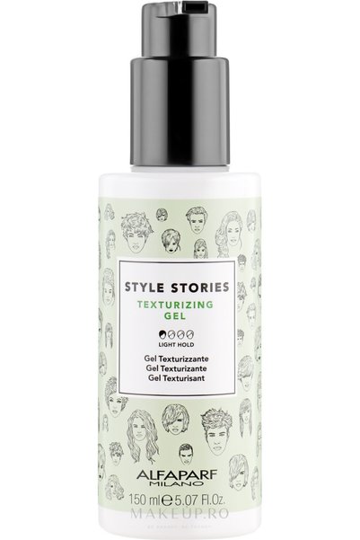 Alfaparf Milano Gel de coafat texturant Style Stories, 150 ml