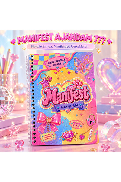 MANİFEST AJANDAM -YILLIK-SÜRESİZ