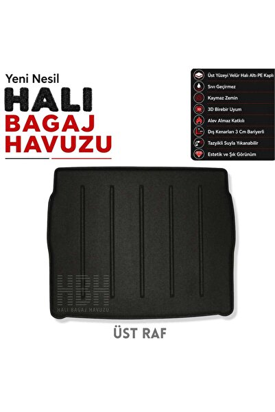 öz-iş Citroen C3 Aircross Halı Bagaj Havuzu (2025 Sonrası) (ÜST RAF)