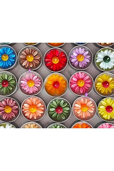 morlalem m 5,8cm Daisy Flower Silicone Mold K-1248, Stone Powder Polyester Re...