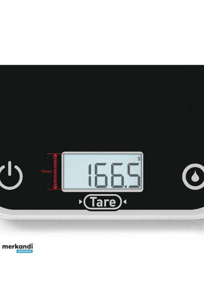 TEFAL Cântar de bucătărie Optiss - BC5005V0, 5 kg, sticlă temperată, funcție Tare, precizie 0,5 g, negru