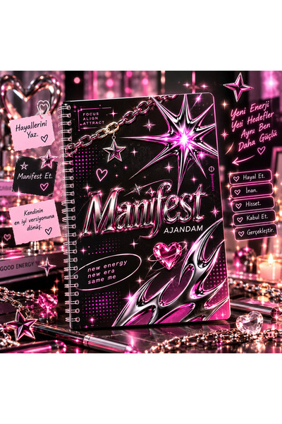 MANİFEST AJANDAM -YILLIK-SÜRESİZ