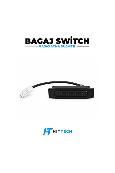 Hittech Nissan Qashqai ve Note Uyumlu Bagaj Açma Düğmesi Butonu Switch OEM 90...
