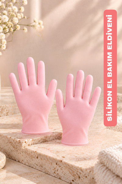 BEYZANA 1 Pair Moisturizing Silicone Gloves Hand Care
