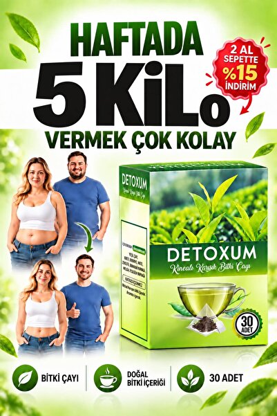 OMB 5 KUTu Özel yağ-yakici Detox Çayı zayıflatır tok tutar Özel Karışımlı For...