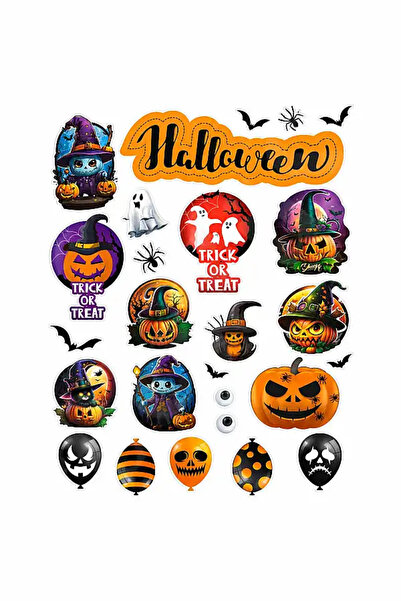 BeySüS Halloween Decorative Sticker Set of 2 35 X 50 cm
