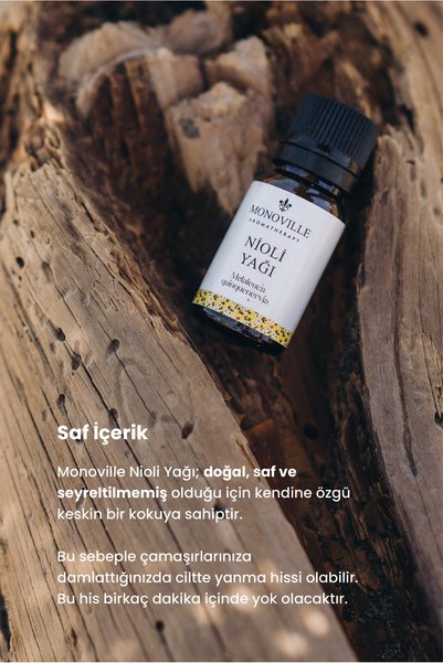 Monoville Nioli Essential Oil 10 ml Pure and Natural (Niaouli Essential Oil)