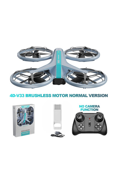 4DRC 4D-V33 Renk Değiştiren Işıklı Fırçasız Motorlu Kamerasız Akrobasi Drone
