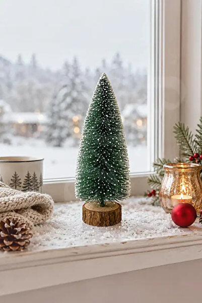 BeySüS New Year's Table Pine Green 20 cm