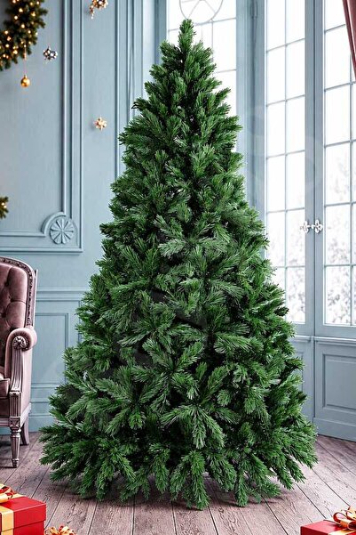 BeySüS Yılbaşı Çam Ağacı Lüks Seri 240 cm 1441 Dal Kalın Dallı Fjoren 423