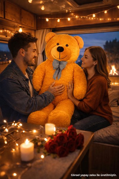 Pababo 160 cm Giant Plush Teddy Bear with Bow Tie – Ultra Large Hugging Gift Toy