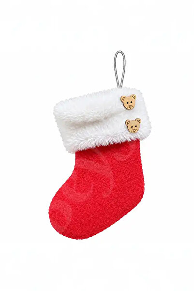 BeySüS Christmas Pine Tree Ornament Socks Red