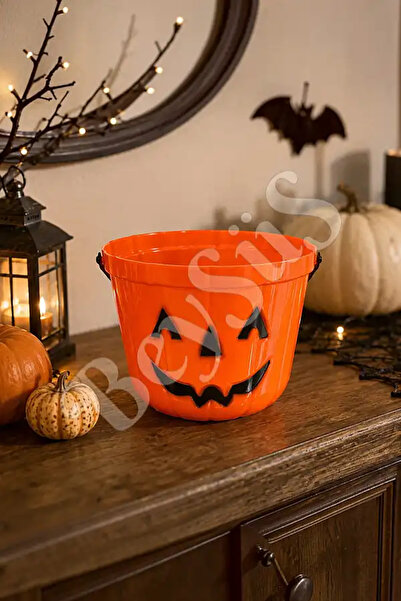 BeySüS Halloween Pumpkin Candy Bucket