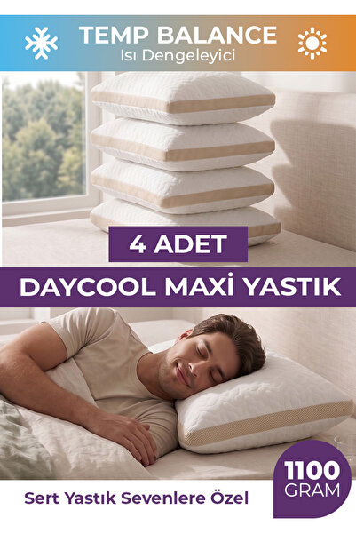 Days In Colours 4 Adet Maxi Klimalı Silikon Yastık - DayCool Serisi - 4 x 110...