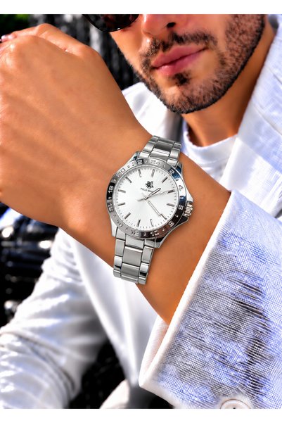 PW POLO WHITE Men's wristwatch