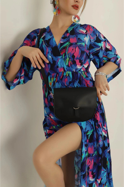 citycenterfashion Geantă de damă cu cataramă argintie cu închidere magnetică ...