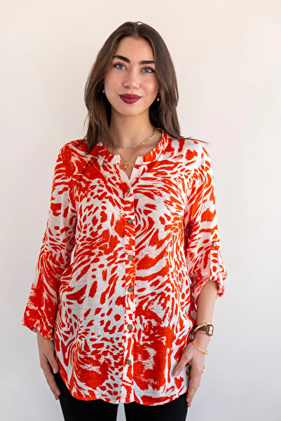 citycenterfashion Women's Plus Size Fold Sleeve Shirt Blouse cty-akc-uzd1 100...