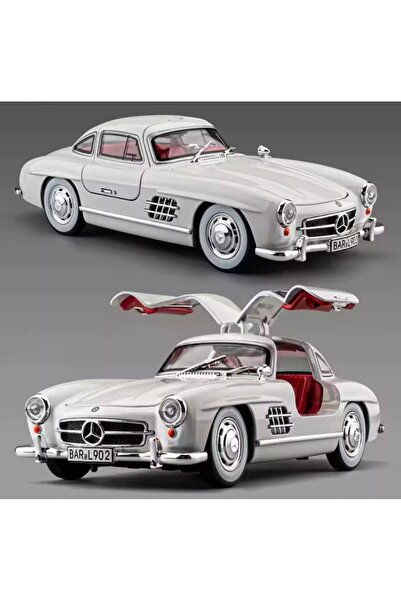Generic نموذج سيارة مرسيدس 300SL الكلاسيكية بمقياس 1:18