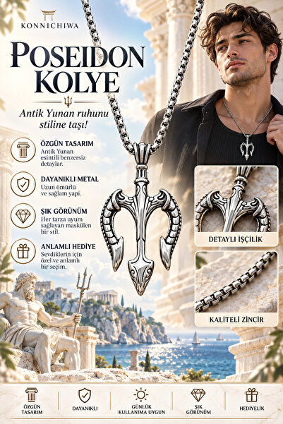 FG KONNİCHİWA %100 ÇELİK KOLYE GOTİK İSKANDİAV HAÇ VİKİNG TARZI GOTHIC KOLYE ...