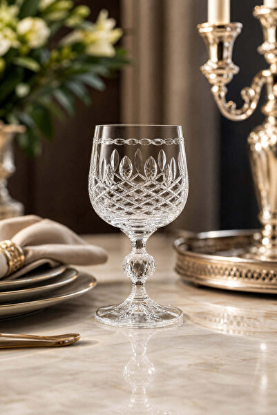 Kristal Market Bohemia Crystal Handcrafted Royal Coffee Side Cup 150Cc
